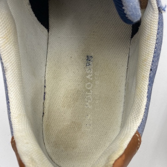 US POLO ASSN Canvas Lace up Shoe Blue Size 13 - Picture 7 of 8